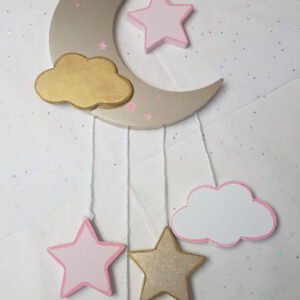Baby mobiel van hout